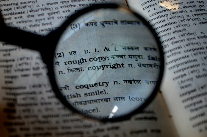 Definition of a copyright