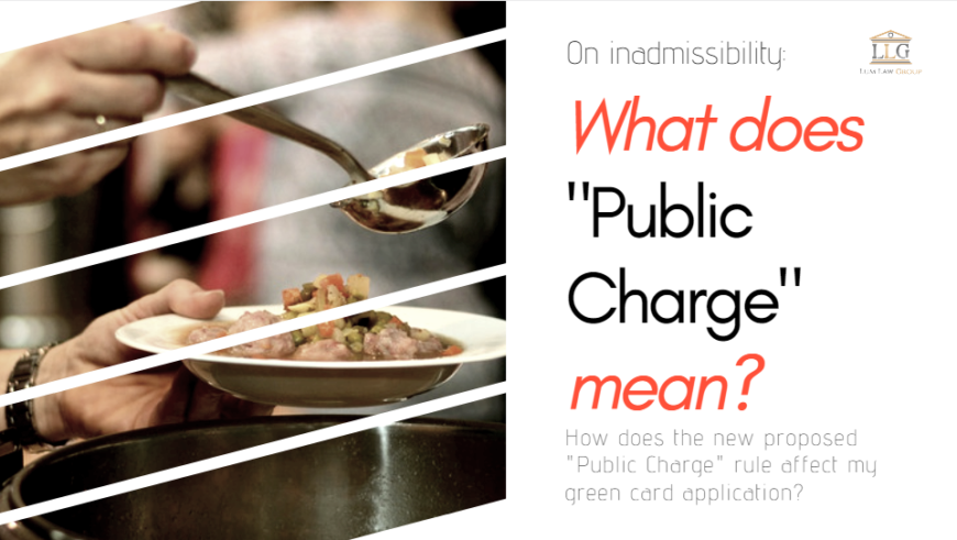 What does public charge mean?