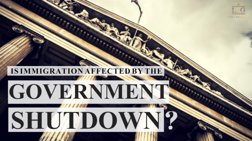 Is immigration affected by the Government Shutdown?