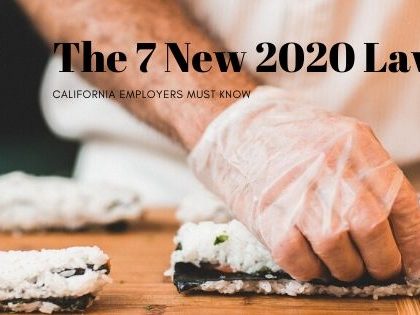 The 7 new 2020 laws in California