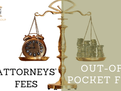 Attorneys fees vs Out-of-pocket fees