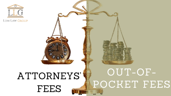 Attorneys fees vs Out-of-pocket fees