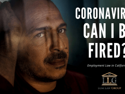 Coronavirus: Can I be fired?