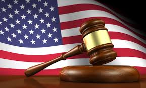 US Flag and Justice